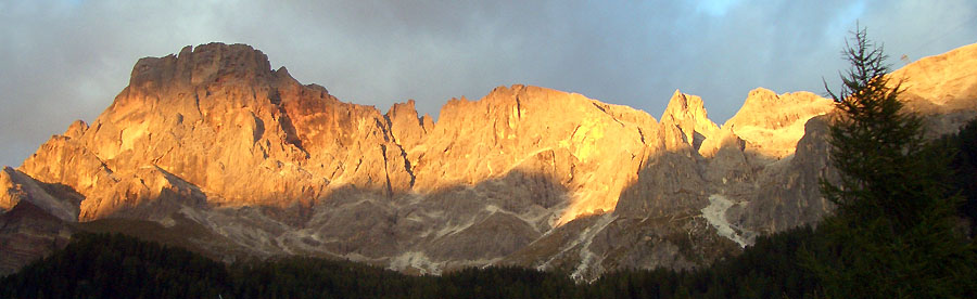 Berge am Abend