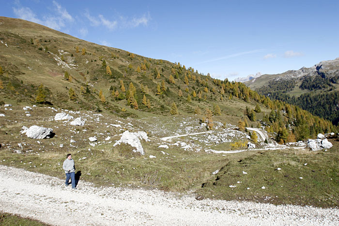 Abstieg ins Tal