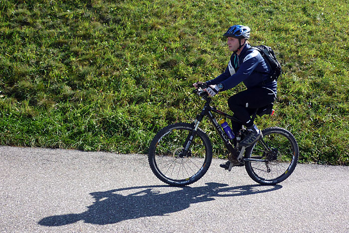 Weiter bergauf