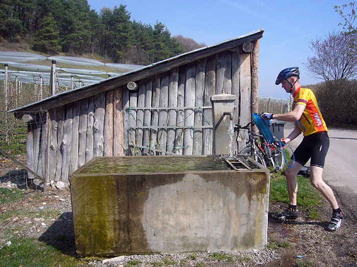Trinkwasser nachfüllen