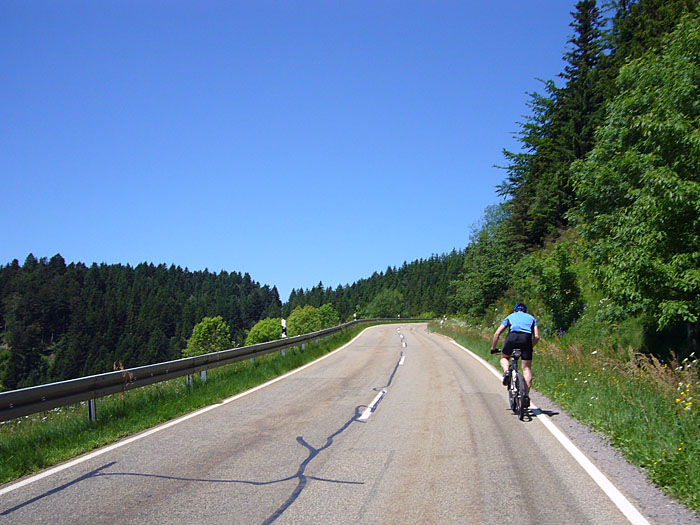 Aufwärts zum Thurner-Wegekreuz