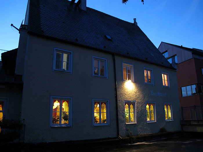 Ein Lokal in Landsberg