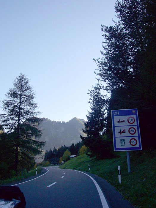 Ein Eckle Schweiz habe ich auch noch mitgenommen