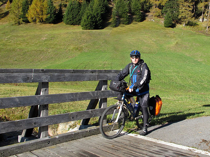 Auf dem Radweg nach Reschen
