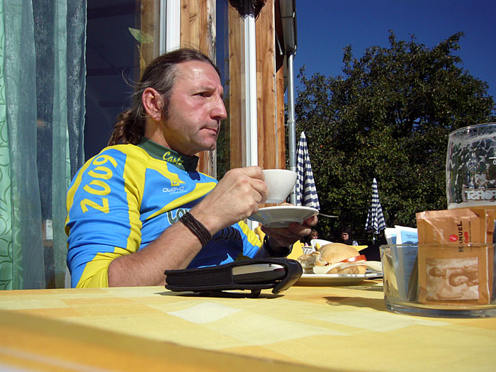 F&uuml;r das sch&ouml;ne Wetter schaue ich aber b&ouml;se drein