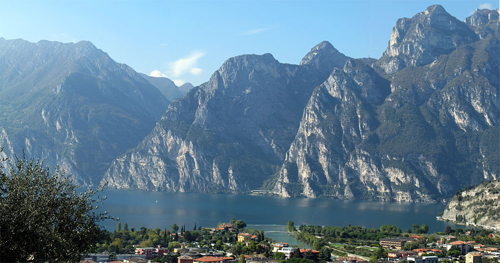 Gardasee in Sicht