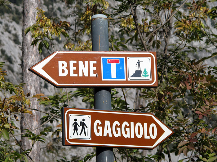 Zuerst bin ich nach links und als es zu steil wurde zur&uuml;ck und dann doch nach rechts ;-)