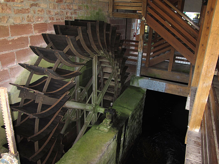 Das alte Mühlrad