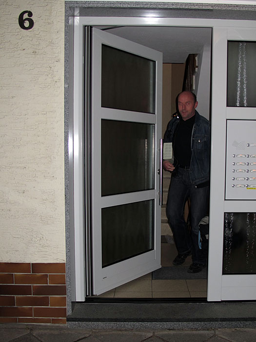 Reini im Anmarsch
