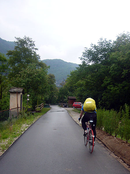 Radweg nach Mori