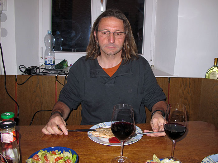 Fast zu müde zum Essen ;-)