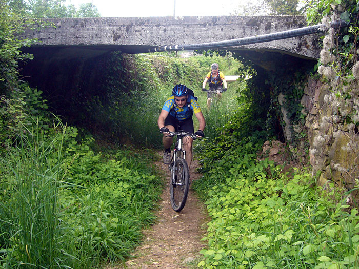 Hohlweg durch ...