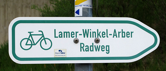 ... der Radweg