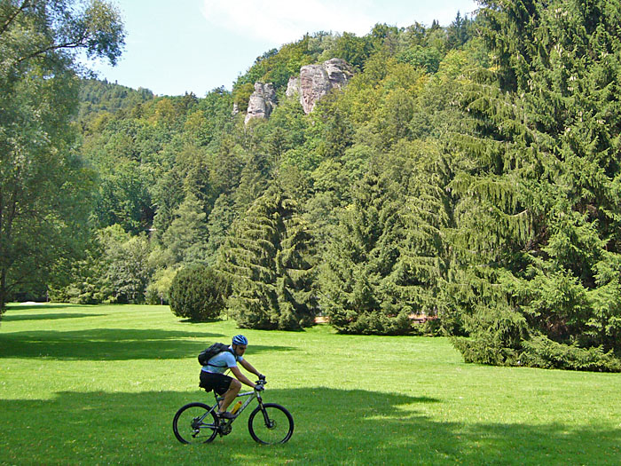 Im Park von Bad Herrenalb