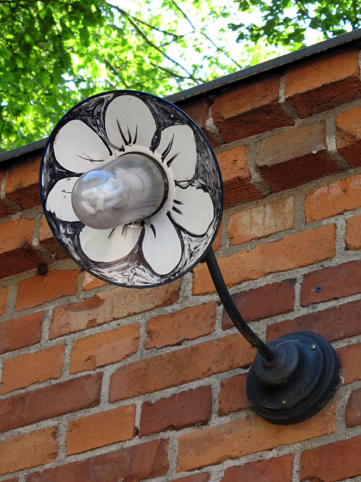 Verschönerte Lampe