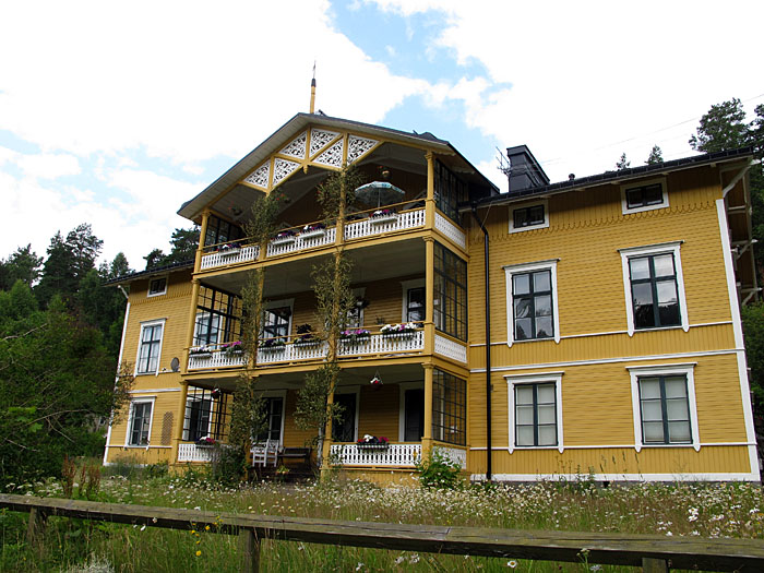 Typisches Haus in dieser Gegend