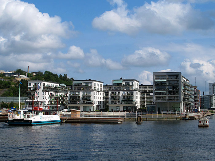 Neubauten am Wasser