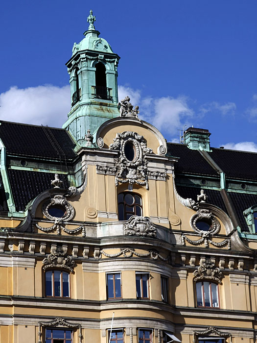 Schöne Fassade