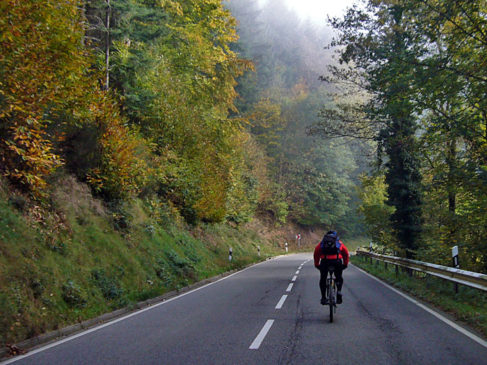 Abfahrt ins Tal