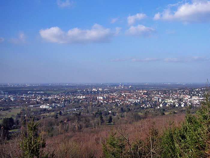 Blick über Ettlingen