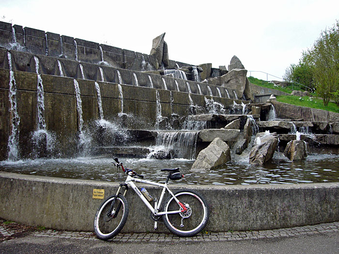 Brunnen in der Günther-Klotz-Anlage