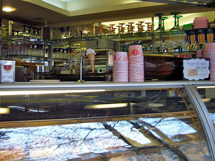 Eis in Ettlingen