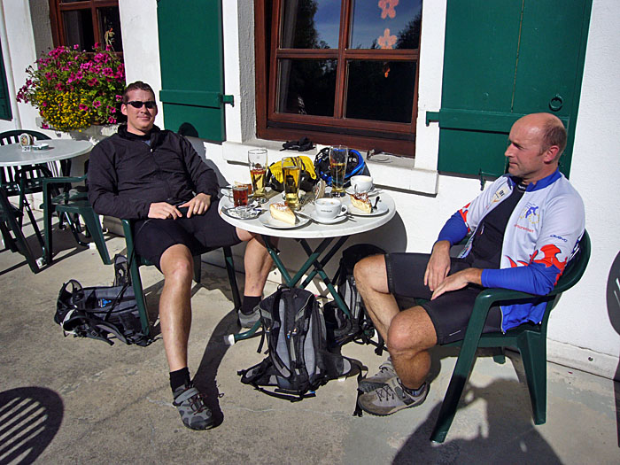 Pause an der Teufelsmühle