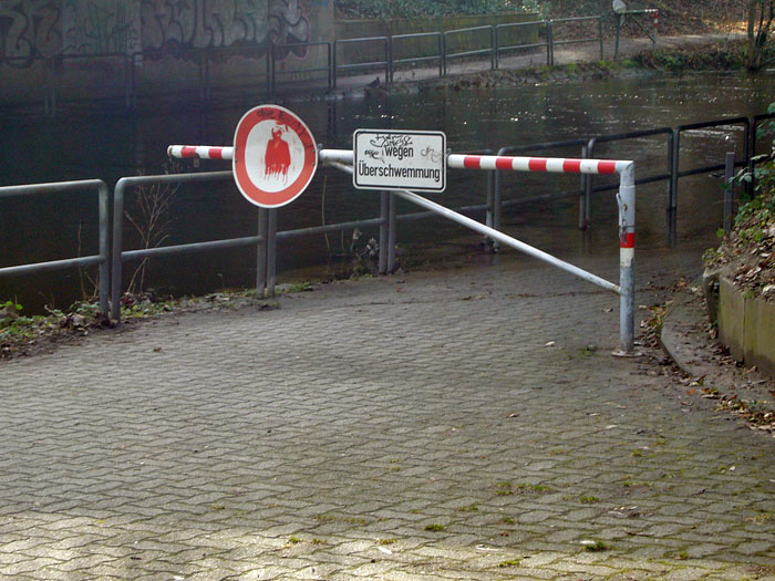 ... und gesperrt