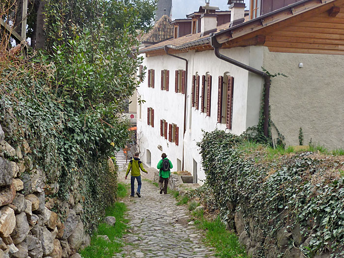 Abstieg nach Algund