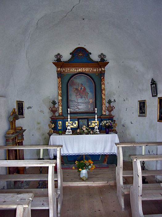 Im inneren der Kapelle