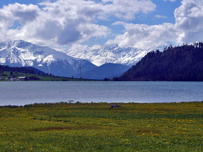 Blick über den Haidersee