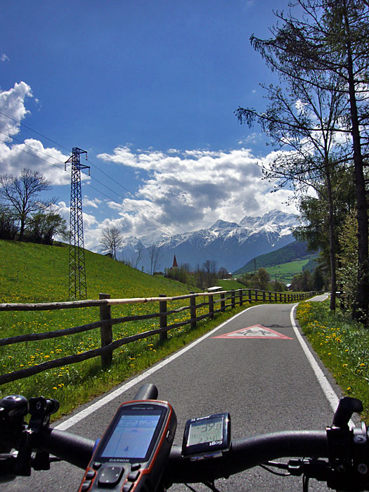 ... da rollt das Rad wie von selbst