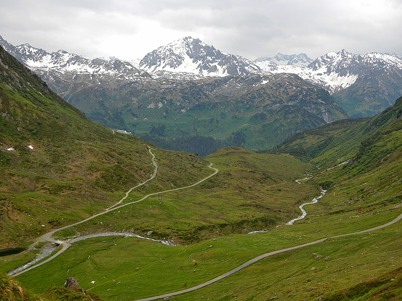 Der Weg ins Tal