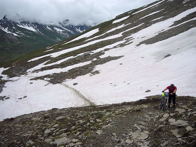... viel kleiner, als auf dem Weg zur Heilbronner Hütte