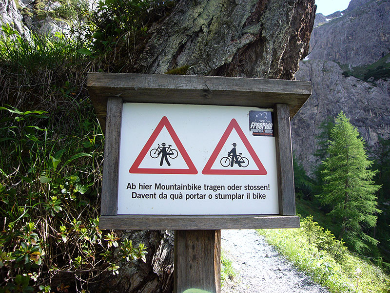 ... hätten wir gewusst, dass das erst ab hier gilt, wären wir gefahren ;-)