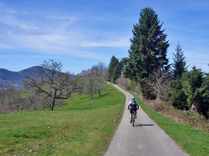 Schöner Weg ins Tal
