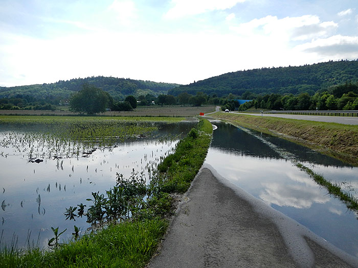 ... war mehr eine Wasserstraße