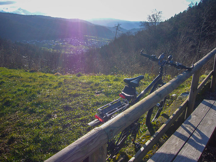 Blick vom Käppele nach Loffenau