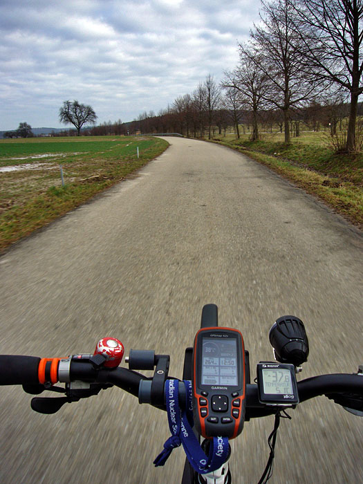 Abfahrt nach Stupferich
