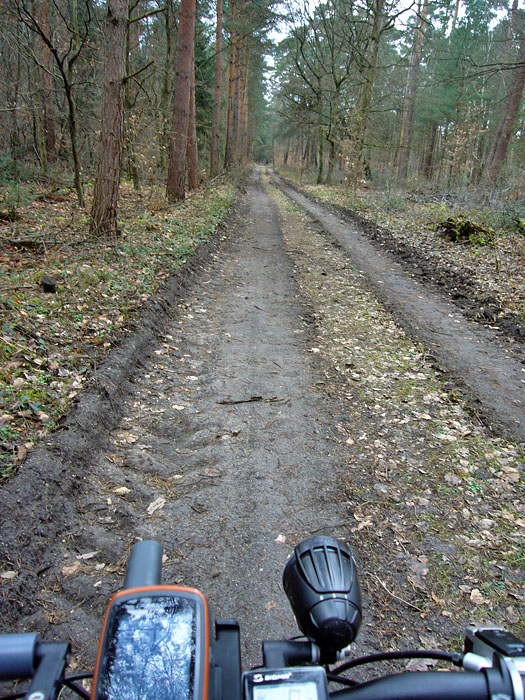 ... und über schmierige Wege