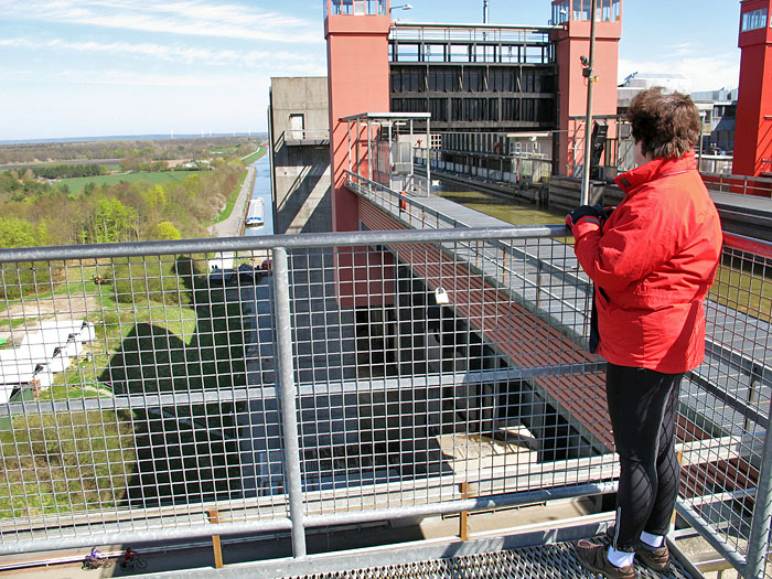 38 Meter Höhenunterschied müssen überwunden werden