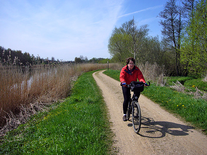 Bei Büssau kann man Lübeck schon fast erahnen