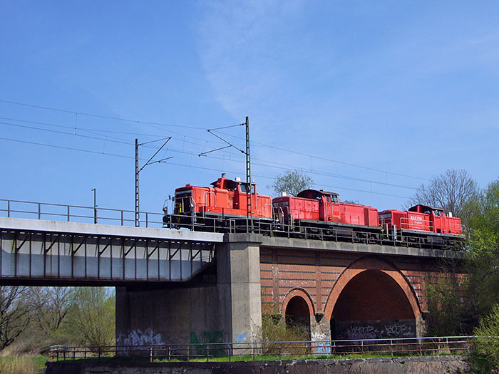 Eisenbahnbrücke bei Moisling