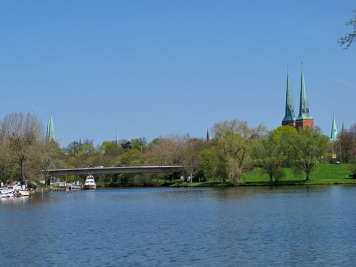 Lübeck in Sicht