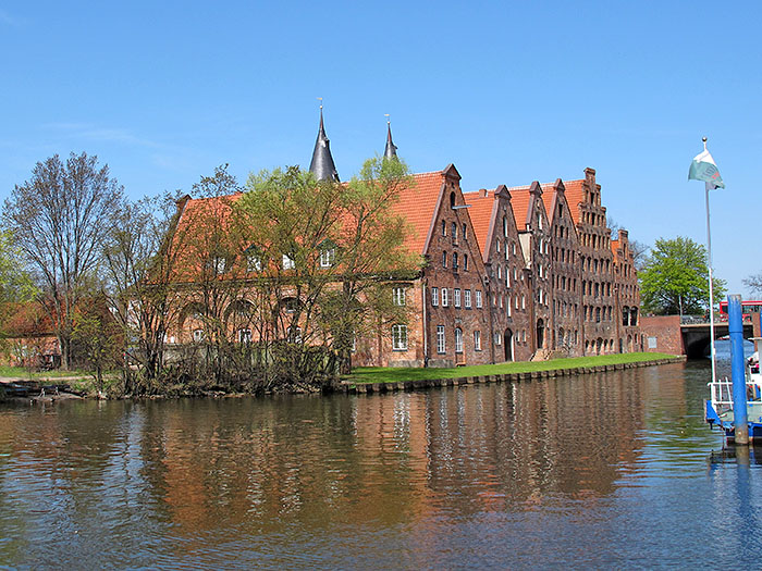 Häuser an der Stadt-Trave