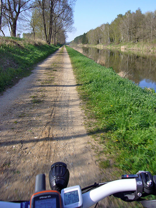Die letzten Kilometer bis Mölln ...