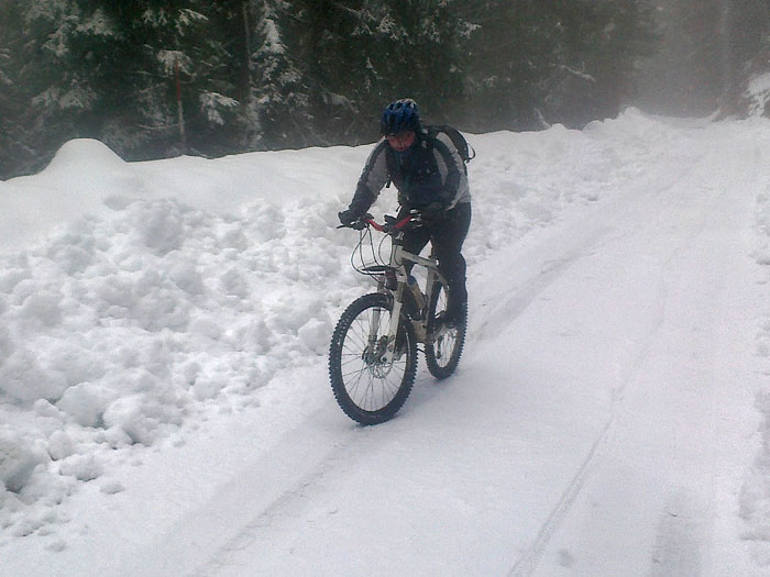 ... auf Schnee