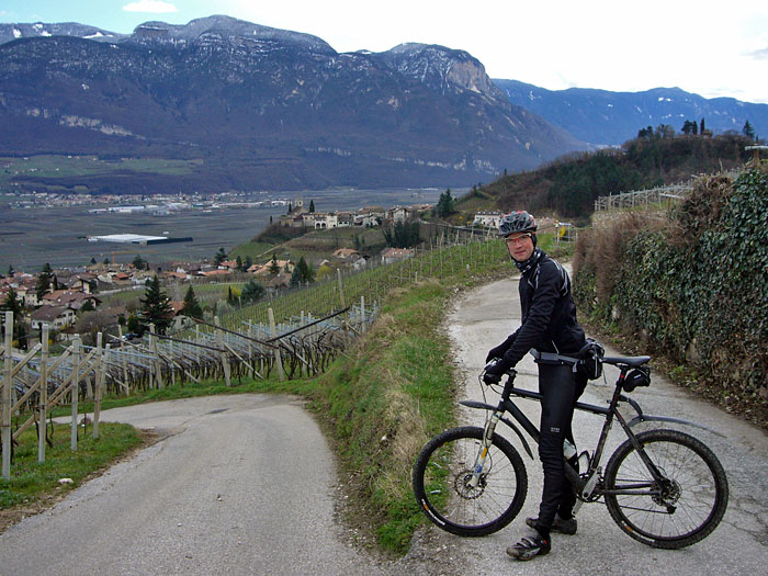 Abwärts nach Tramin