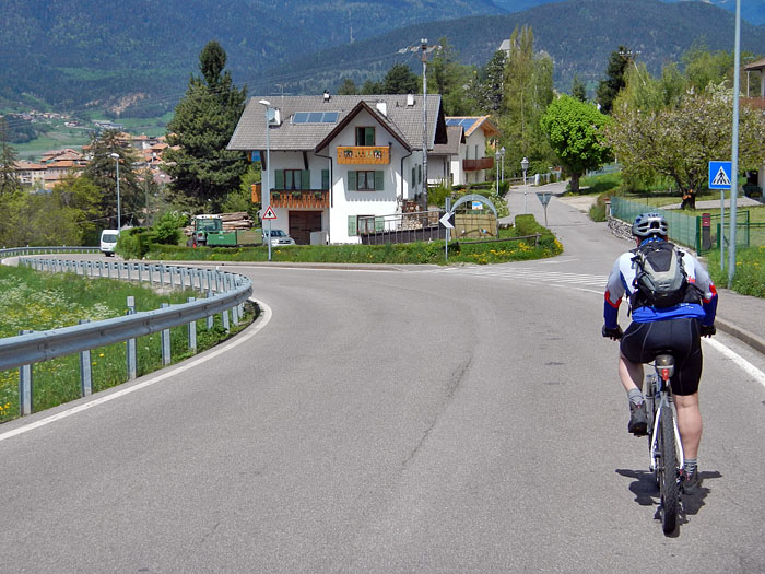 ... Richtung Gampenpass
