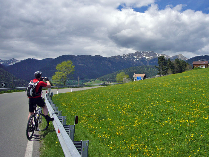Teile des Ortlermassivs liegen vor uns